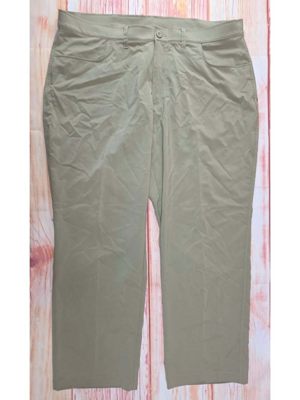 Under Armour Mens Loose Fit Khaki Pants 42x30